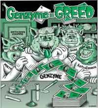 Genzyme = Greed