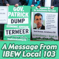 A Message from IBEW Local 103
