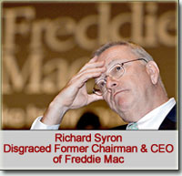 Richard Syron, Disgraced Former Chairman and CEO of Freddie Mac